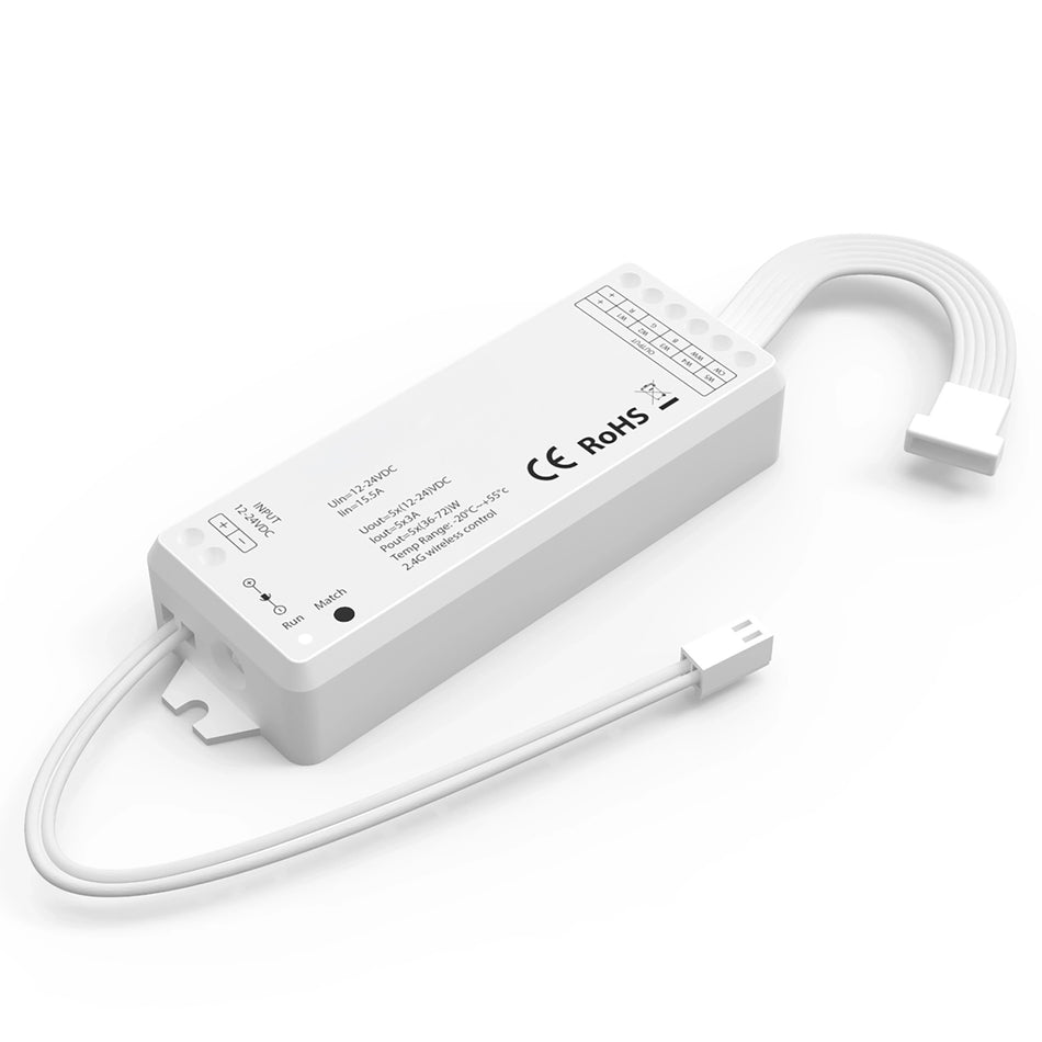 Core RGBCCT Receiver for LED Strips