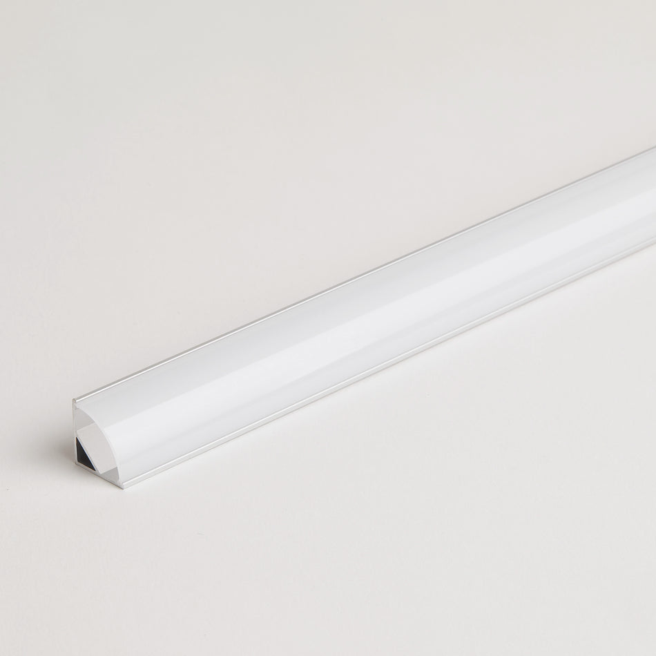 Arc Angled Aluminium Profile - 1m